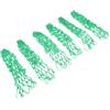 Levemolo Portapalle da Tavolo da Biliardo in Cotone Verde, Tasca per Palle, Set 6 Pz, per Tavolo da Biliardo e Impianti Sportivi