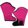 DECHOUS Guanti da Nuoto in Nailon Rosa Protezione Palmare Comoda per Sport Acquatici e Immersioni, per Nuoto e Attività in Acqua