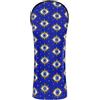 FRODOTGV Copritesta da golf 3 misure per driver in legno ibrido | Modello goffrato Faux Leather Cuciture di precisione durevoli Costruire Golf Bag Accessori per Golfers Evil Eyes