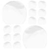 GALPADA Pellicola Protettiva per Racchetta da Ping Pong 16 Pezzi in Plastica Adesivo per Protezione Trasparente Design Portatile Adatta per Gioco del Tennis da Tavolo