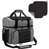 Baoblaze Borsa Bowling Attrezzatura Tasca Borsa Biliardo Sacco Sportivo Valigia con Design a Due Livelli Portapalla Sfere E Piedini Adatta a Allenamenti in Pista Spostamenti Tornei