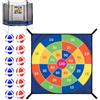 Generico Trampoline Dart Board Game - Sticky Ball Target Toy For Family Fun