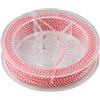 Generic Lenza da pesca intrecciata da 10 m, 8 fili, in polietilene, per esche da pesca a traina, zero stretching, colore rosso acqua dolce, 0,8 mm (1,0 mm)