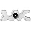 Locadence Supporto Stecca Biliardo Forma Testa Alce, 5,5 X 2,4 X 0,3 Pollici, in Acrilico Trasparente, Accessori Biliardo.