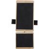 Kisangel Wobble Board - Tavoletta per l'allenamento dell'equilibrio, stabilizzatore per i piedi - Regolabile, quadrata, in legno, per l'allenamento della forza del core e della stabilità