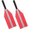 GALPADA Bandiere di Sicurezza Riflettenti Oxford 2 Pezzi Pieghevoli per Kayak e Canoa per Rimorchio e Avviso