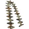 Generisch Ghillie - Nastro in tessuto pongee in poliestere, 130 cm, cintura mimetica con design regolabile, per abbigliamento da caccia, abbigliamento mimetico fatto a mano, per caccia e
