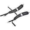 VILLCASE Spallacci Sostituibili per Zaino in Neoprene Regolabili Doppia Cinghia, Imbottitura Ammortizzante e Fissaggio Stabile per Sport e attività di Drifting
