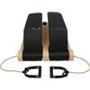 JUUTALK Stepper Fitness Appartamento,Mini Stepper Torsione Capacità 150kg,Nero Oro