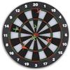 #DoYourDart Bersaglio | 6 Freccette in Acciaio con Alette Incluse | Set Completo di Freccette | Bersaglio in sisal con Bordo Freccette | Bersaglio per Freccette - Fibre di sisal Brasiliano
