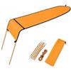 WAMJ AQDY Tendalino per Kayak in Oxford 750D con Telaio Leggero in Alluminio e Corde | Rivestimento idrorepellente, spazio aperto per pagaiare e struttura smontabile con custodia inclusa