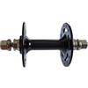 Generico Mozzo anteriore cambio T100 2 cuscinetti 20/24/28/32/36 fori for bici a velocità singola(36 Holes Black)