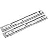 X psblty Guide for Cassetti Mute con Buffer in Acciaio Inossidabile da 2 Pezzi, Binario da 10-22 Pollici Scorrevole A 3 Sezioni for Mobili Binario di Guida Hardware for Mobili(10 inch(250MM))