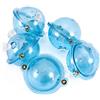 LANCHEN 5 Pz/Set Galleggiante da Pesca Palline di plastica ABS Palla d'Acqua Galleggianti a Bolle Attrezzatura Pesca di Mare Accessori per Esterni Blu Rosso 25/32/40 / 47mm