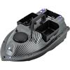 Dekltus Barca da pesca GPS, con 16 punti di posizionamento, 52 W, doppio motore RC con portata di 500 m, classe 5, accessori da pesca resistenti alle onde per pescatori professionisti