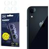 3mk Fusion Lens Protection Vetro ibrido per lente per Apple iPhone Xr, Protezione lente, Senza perdita di qualità fotografica, Invisibile