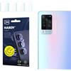 3mk Fusion Lens Protection Vetro ibrido per lente per Vivo X60 Pro 5G Global, Protezione lente, Senza perdita di qualità fotografica, Invisibile