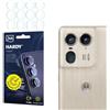 3mk Fusion Lens Protection Vetro ibrido per lente per Motorola Moto Edge 50 Ultra, Protezione lente, Senza perdita di qualità fotografica, Invisibile