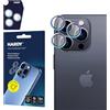 3mk Lens Protection Pro Vetro per fotocamera per Apple iPhone 15 Pro Max, Anelli per obiettivo, Cornice in metallo, Qualità fotografica inalterata