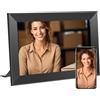 KODAK Cornice digitale WiFi da 10,1 pollici, touch screen IPS HD 1280 x 800, memoria da 32 GB, rotazione automatica, condivisione istantanea di foto e video, perfetta per foto di famiglia, caricamenti