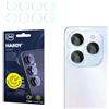 3mk Fusion Lens Protection Vetro ibrido per lente per Tecno Spark 20 Pro, Protezione lente, Senza perdita di qualità fotografica, Invisibile