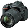 Nikon Fotocamera Nikon Reflex D5500 Nera + 18-140mm ED VR