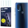 3mk Fusion Lens Protection Vetro ibrido per lente per Motorola One Action, Protezione lente, Senza perdita di qualità fotografica, Invisibile