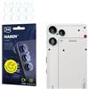 3mk Fusion Lens Protection Vetro ibrido per lente per Nothing Phone (3a) Lite, Protezione lente, Senza perdita di qualità fotografica, Invisibile
