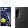 3mk Fusion Lens Protection Vetro ibrido per lente per Sony Xperia 5 IV, Protezione lente, Senza perdita di qualità fotografica, Invisibile