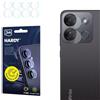 3mk Fusion Lens Protection Vetro ibrido per lente per Infinix Smart 7 HD, Protezione lente, Senza perdita di qualità fotografica, Invisibile
