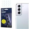 3mk Fusion Lens Protection Vetro ibrido per lente per Samsung Galaxy S22 5G, Protezione lente, Senza perdita di qualità fotografica, Invisibile