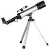 FYIYIEW telescopio, Telescopio astronomico Apertura 50 mm Lunghezza focale 360 mm Rifrattore 90X con treppiede regolabile
