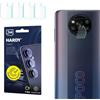 3mk Fusion Lens Protection Vetro ibrido per lente per Xiaomi POCO X3 Pro, Protezione lente, Senza perdita di qualità fotografica, Invisibile