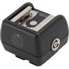 Ejoyous Adattatore Flash per Scatto Caldo, Staffa per Flash con Porta PC Sincro, Doppia Slitta Calda per Fotocamera Microfono Luce Studio