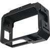 Generico Compatibile con la gabbia metallica Insta360 One R RS con filettatura for treppiede da 1/4 e supporto adattatore for pattino freddo(No Logo RS Cage)