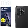 3mk Fusion Lens Protection Vetro ibrido per lente per Honor X60i 5G, Protezione lente, Senza perdita di qualità fotografica, Invisibile
