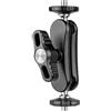 Jazuaiao Staffa fotografica multiuso Adattatore di montaggio per fotocamera per montaggio sicuro della fotocamera in varie scene morsetto accessorio staffa fotografica in alluminio