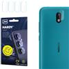 3mk Fusion Lens Protection Vetro ibrido per lente per Nokia 1.3, Protezione lente, Senza perdita di qualità fotografica, Invisibile