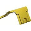 GROVDDNT Hot Shoe Thumb Grip per fotocamere Fujifilm XT1 XT2 XT3 XT10 XT20 XT30, in lega di alluminio (oro)