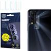 3mk Fusion Lens Protection Vetro ibrido per lente per Vivo Y20s, Protezione lente, Senza perdita di qualità fotografica, Invisibile