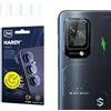 3mk Fusion Lens Protection Vetro ibrido per lente per Xiaomi Black Shark 5/5 Pro, Protezione lente, Senza perdita di qualità fotografica, Invisibile