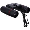 TOYANDONA Binocolo Compatto Pieghevole 30x60 in Plastica Nero, Mini Telescopio Portatile per Escursionismo e Birdwatching Ingrandimento Potente e Design Tascabile
