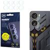 3mk Fusion Lens Protection Vetro ibrido per lente per Nubia Neo 5G, Protezione lente, Senza perdita di qualità fotografica, Invisibile