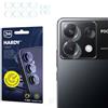 3mk Fusion Lens Protection Vetro ibrido per lente per Poco X6 5G, Protezione lente, Senza perdita di qualità fotografica, Invisibile