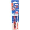 MR WHITE Spazzolino Manuale Spiderman Soft Per Bambini 3+ | Spazzolino Da Denti Con Setole Morbide, Testina Compatta Per Bocca Dei Bambini, Ventosa Alla Base E Design Marvel