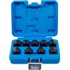 BGS technic BGS 5486 Set di bussole di potenza | attacco quadro 12,5 mm (1/2") | profilo a T (per Torx) T20 - T70 | 9 pz.