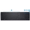 Dell Tastiera DELL Pro - KB500 - ceca/slovacca (QWERTZ), dimensioni standard (100%), wireless, RF Wireless, tasti a pulsante, QWERTZ, nera