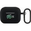 Lacoste Custodia Lacoste Liquid Silicone Croc Logo per AirPods Pro 2 nero
