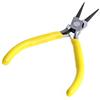 LEYILE Pinze rotonde da 11,4 cm per gioielli, pinze a becco rotondo in acciaio al carbonio per piegare lamiera/filo in A