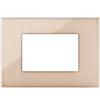 AVE PLACCA AVE SERIE YOUNG 3 MODULI COLORE SABBIA COD. 44PJ03SA